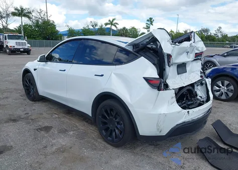 2023 Tesla Model Y Awd/Long Range Dual Motor All-Wheel Drive from USA, damaged, VIN 7SAYGDEE0PF863048